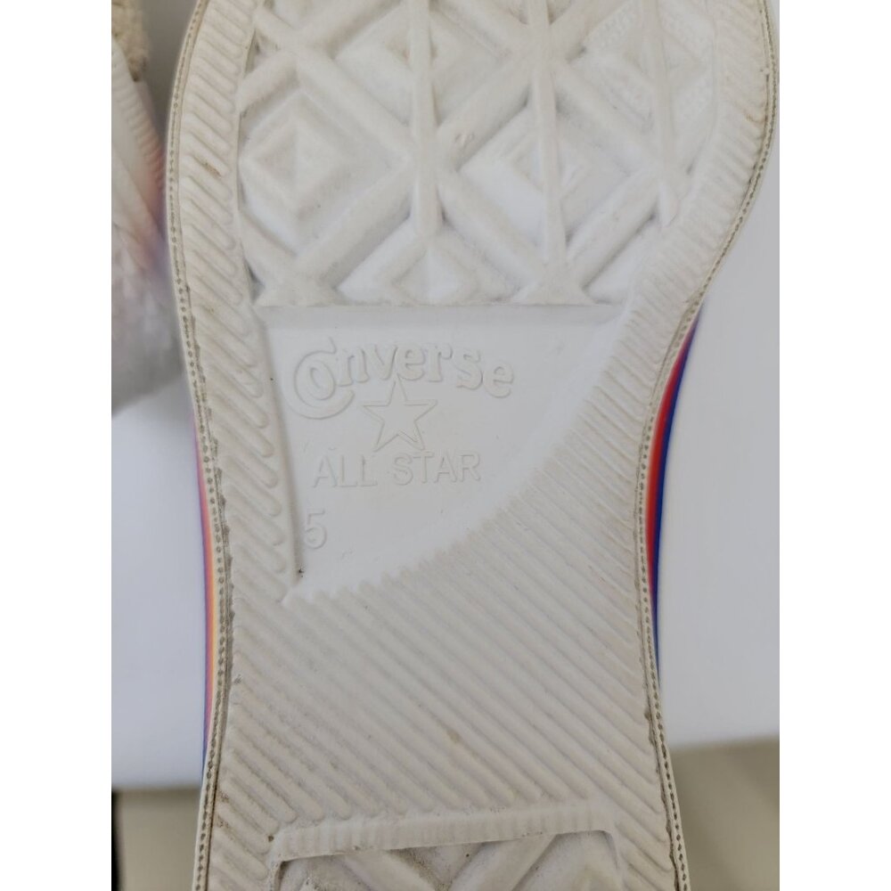 RARE Sneakersnstuff x Converse Chuck Taylor LOVIKKA Cream Knit Wool Hi Top Sz 7W - Picture 12 of 12